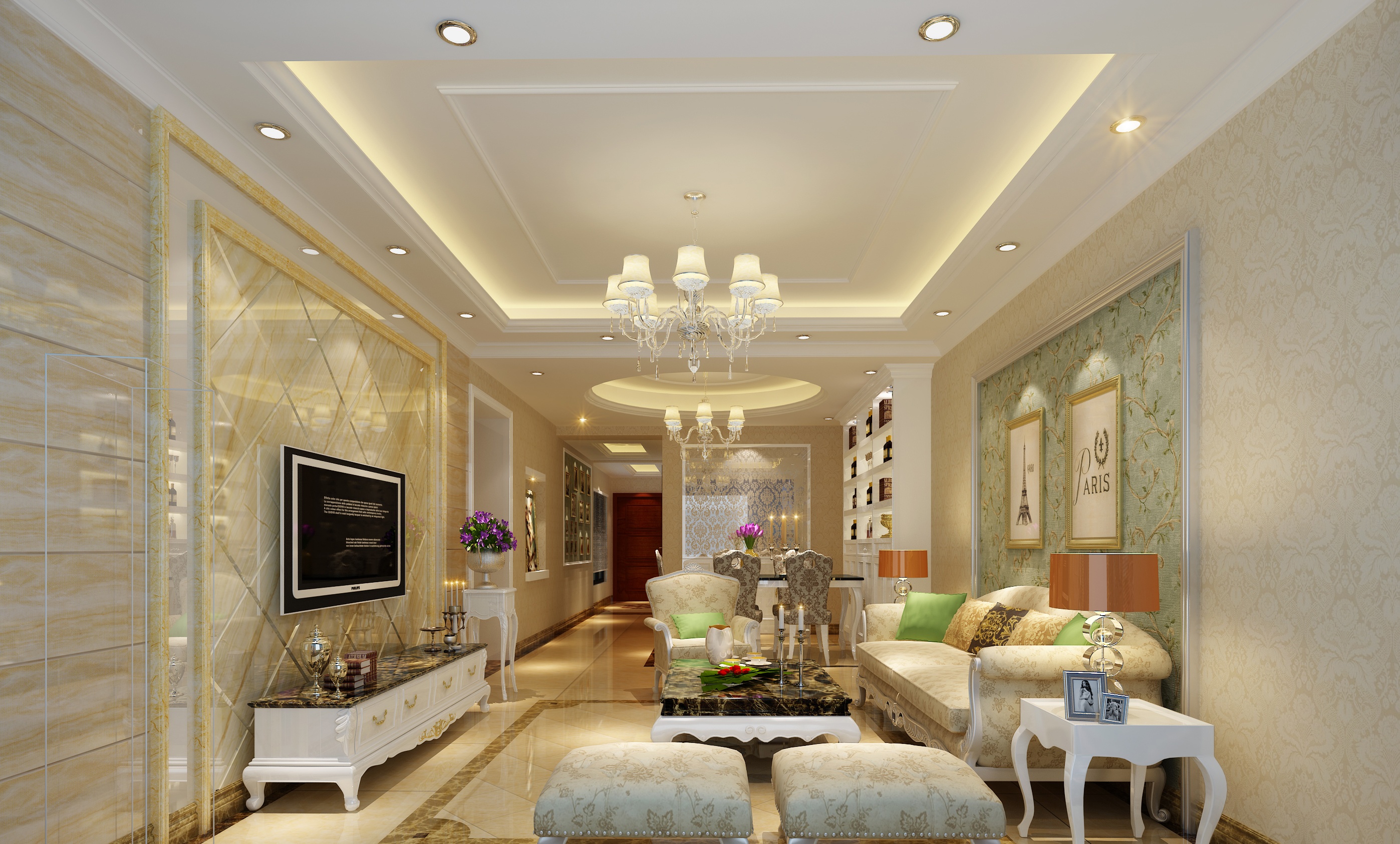 歐式風格裝修效果圖