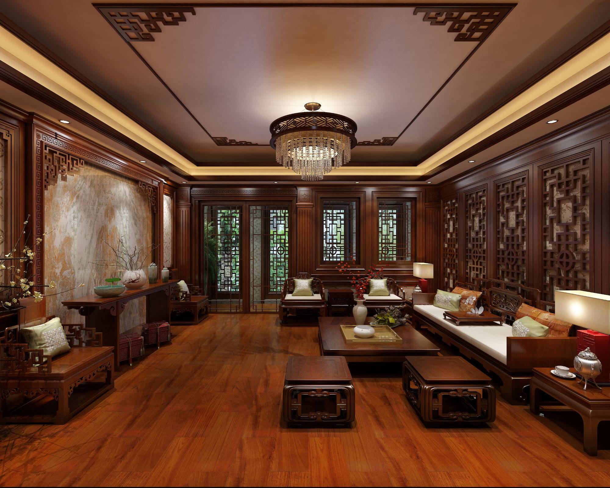 某商貿公司有10名銷售員_廈門有名的裝修公司_景城名郡裝修示意圖