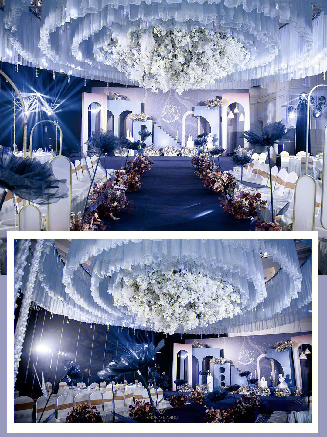 婚慶布置現(xiàn)場_廈門婚慶布置_婚慶布置會(huì)場的圖片