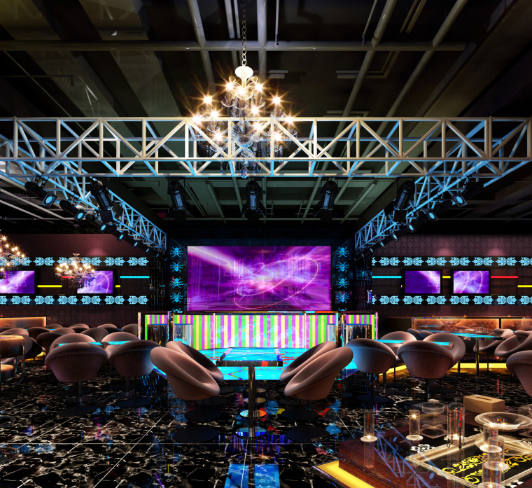 [許昌]設(shè)計(jì)感超強(qiáng)的酒吧設(shè)計(jì)效果圖（含3D模型，材質(zhì)，光域網(wǎng)）