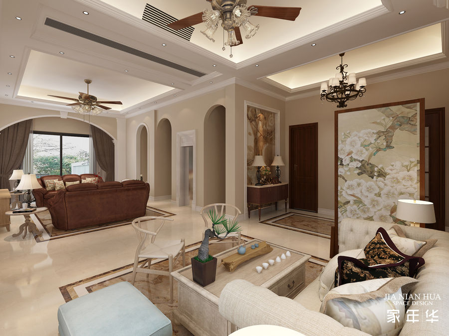 【星海灣醍香墅現(xiàn)代美式風(fēng)格案例】廈門家年華設(shè)計機構(gòu)