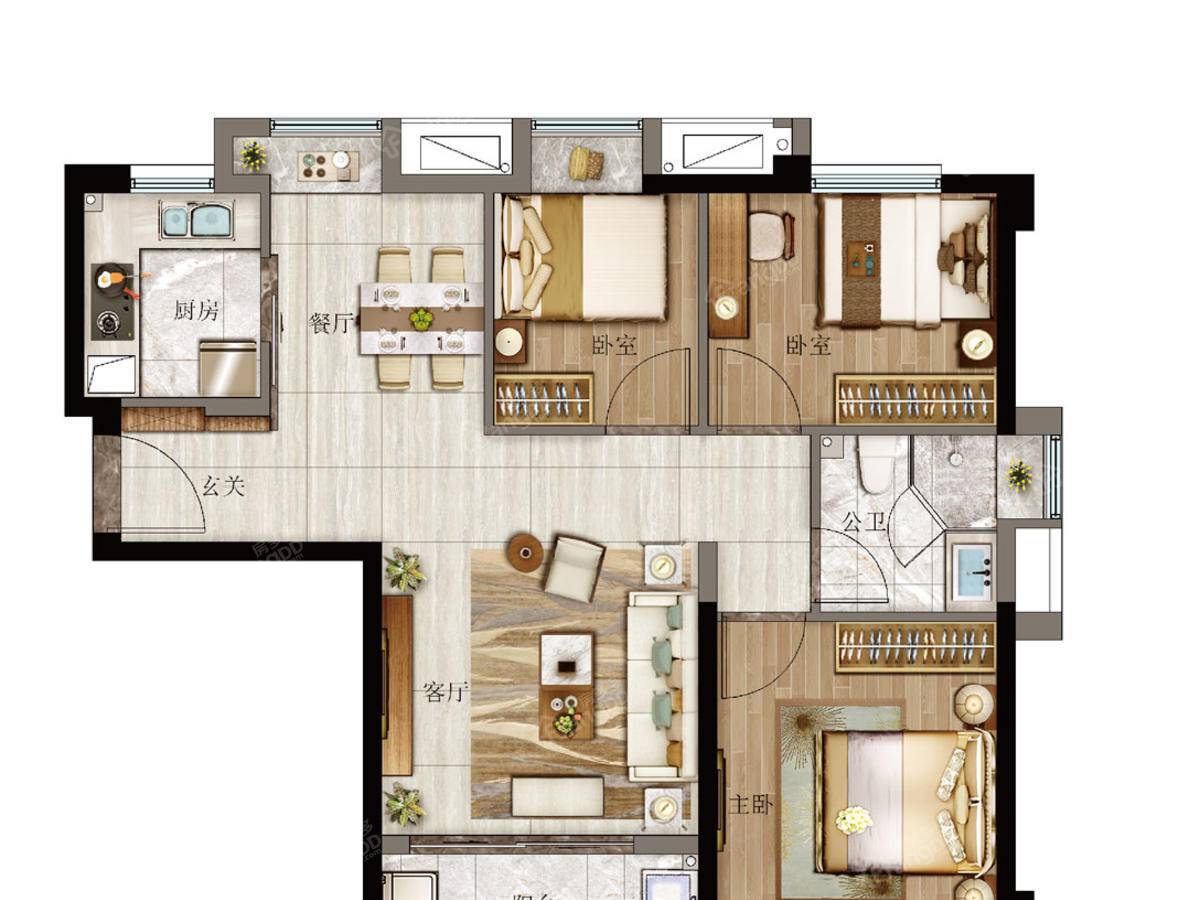 廈門 小戶型裝修_廈門房子裝修_廈門小戶型家庭裝修