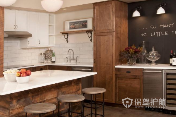廚房在地下室裝修圖-保駕護航裝修網(wǎng)