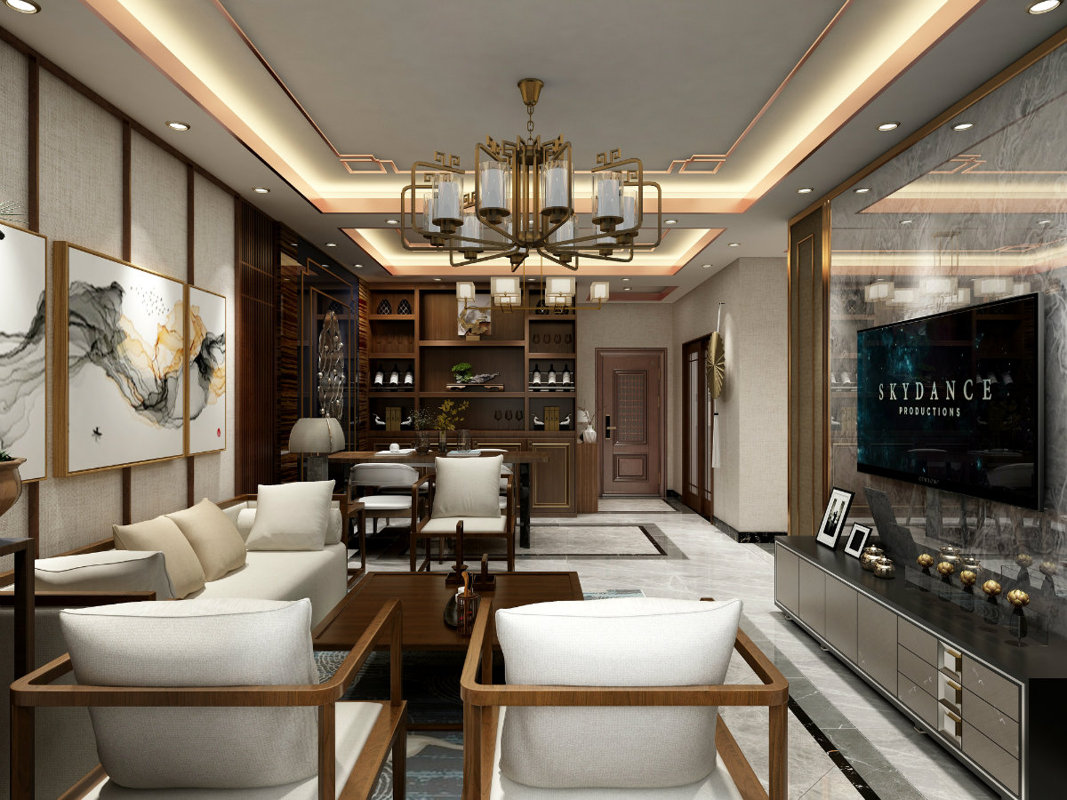 廈門中式樓盤_廈門中式家裝_廈門新中式風(fēng)格裝修