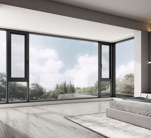 朗盛門窗雅卓108系統(tǒng)平開窗系列產(chǎn)品 融合現(xiàn)代家居的美學與功能性