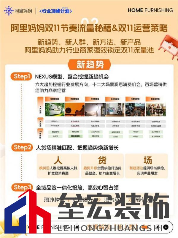 煥新!家裝家居行業(yè)雙11經(jīng)營(yíng)藍(lán)寶書(shū)最新爆發(fā)攻略!
