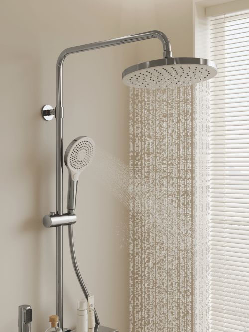 情緒價值MAX！安華T1系列明桿淋浴花灑讓你尋回淋浴舒適